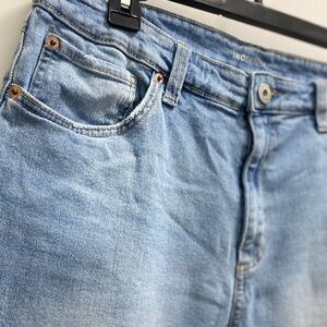 Inc international concepts, Size 14, light blue, distressed, straight leg jeans